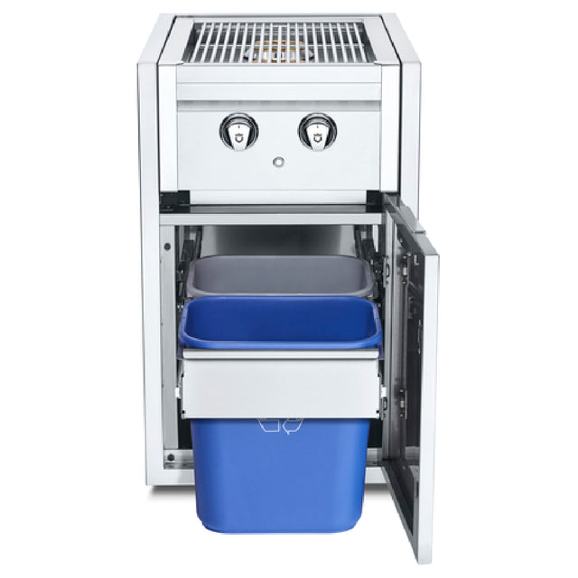 Crown Verity IBISC-SBNG-GH Infinite Series Small Cabinet With Built-In Dual Side Burner & Garbage Holder
