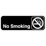 Royal ROY 394513 - Sign, 3" X 9", "No Smoking"
