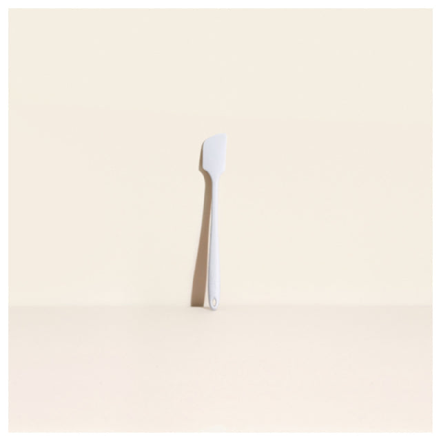 JB Prince UA196 W GIR Skinny Silicone Spatula 11"W X 1.5"D X 0.51"H White