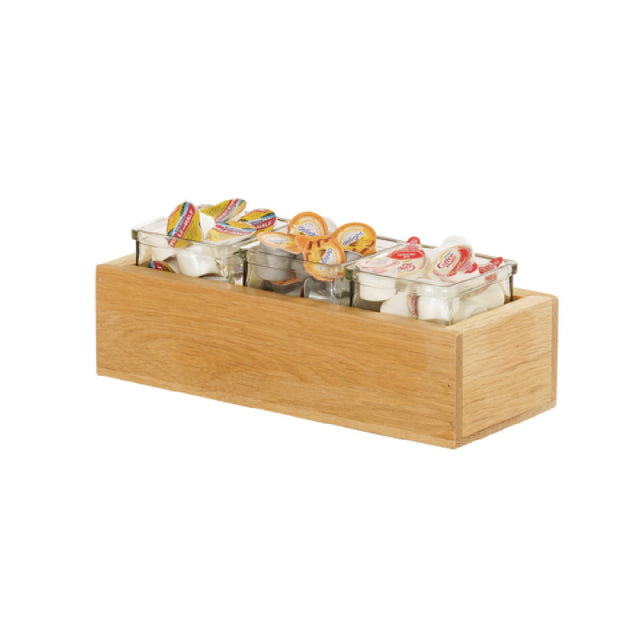 Cal-Mil 23183-3-21 Sydney Jar Display 12.75"W X 5"D X 7.5"H Rectangular