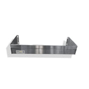 Steel Works Stainless SWSSR3-30X Single Tier Speed Rail 30"W X 5"D X 10"H 22/304 Stainless Steel