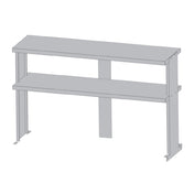 Refrigeration X RX-TSOS-5R-T Double Overshelf 60-3/8"W X 14-1/2"D X 31-1/4"H Stainless Steel