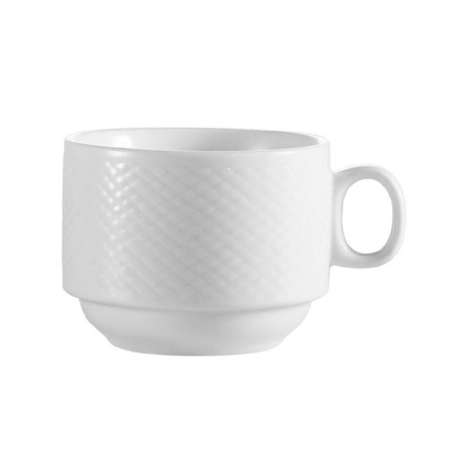 CAC China BST-1-S Boston Coffee Cup 8 Oz. 3-1/2" Dia. X 2-1/2"H