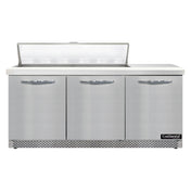 Continental Refrigerator SW72N12-FB Sandwich Unit Front Breather 72"W