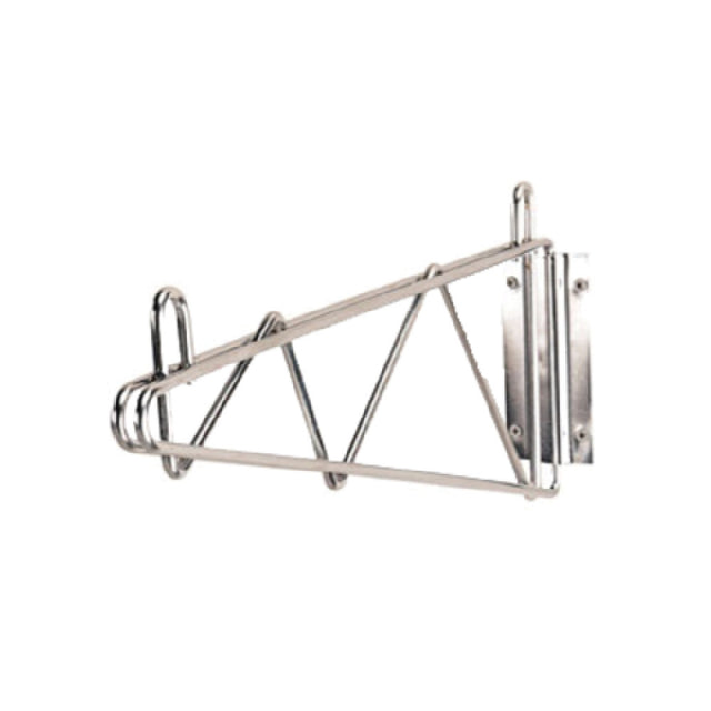 Advance Tabco SB-14 Special Value Wire Shelving Wall Bracket 14" Single Mount