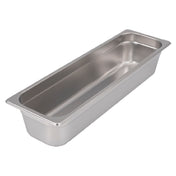 Stanton Trading SP-1204LONG Steam Table Pan 1/2 Size Long X 4" Anti-jam