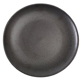 Yanco DB-107 Diamond Black Plate 7" Dia. X 3/4"H Round