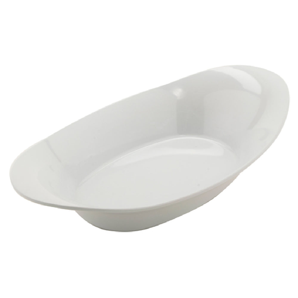 GET Enterprises OVB-16-W Oval Acclaim Pasta Bowl 16 Oz. 9-3/4" X 5-3/10" X 1-1/4"