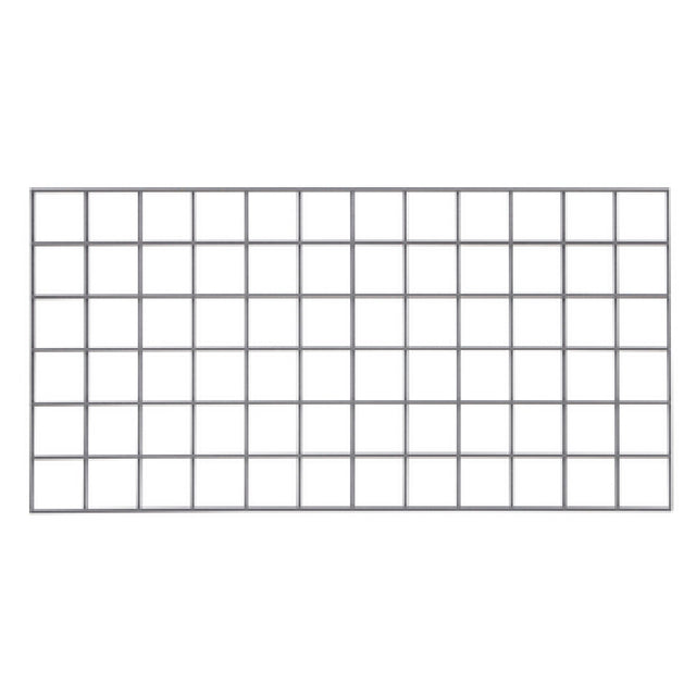 Metro WG1836K4 Quick Ship SmartWall Wire Grid 36" X 18" Metroseal Gray Epoxy-coated Corrosion-resistant Finish With Microban® Antimicrobial Protection