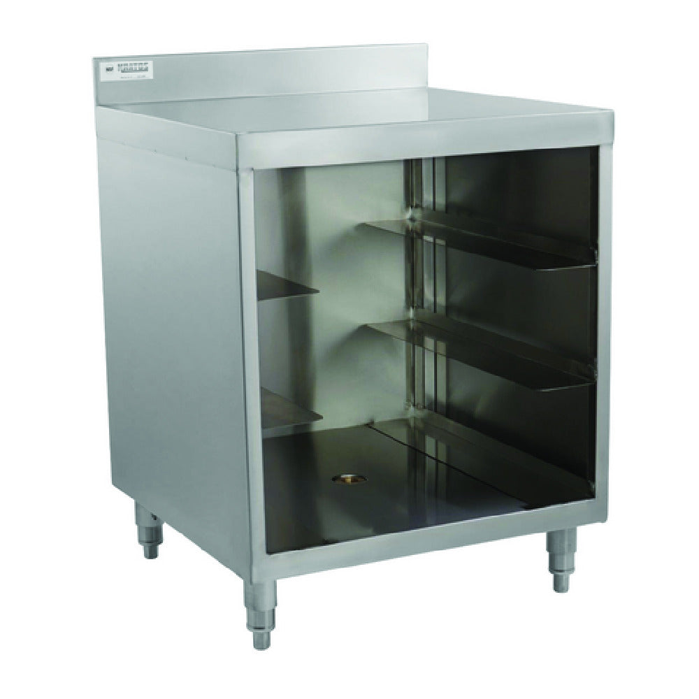 Hubert 32L-066 - Kratos Flat Top Glass Rack Storage, 23" X 24", Stainless Steel