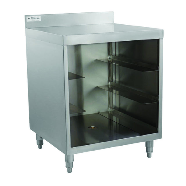 Hubert 74482 - Kratos Flat Top Glass Rack Storage, 23" X 24", Stainless Steel