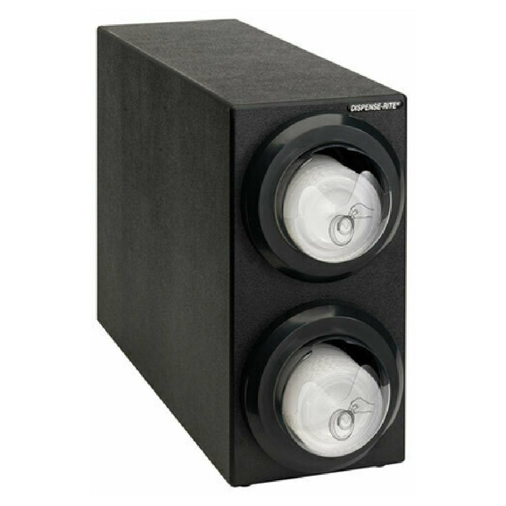Dispense-Rite LID2-S1-2BT - Lid Dispensing Cabinet, Countertop, 16-1/4”H X 8”W X 23”D