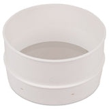 JB Prince U640 Powdered Sugar Sieve 7-1/2" Dia. X 4-1/4"H Stainless Steel Wire