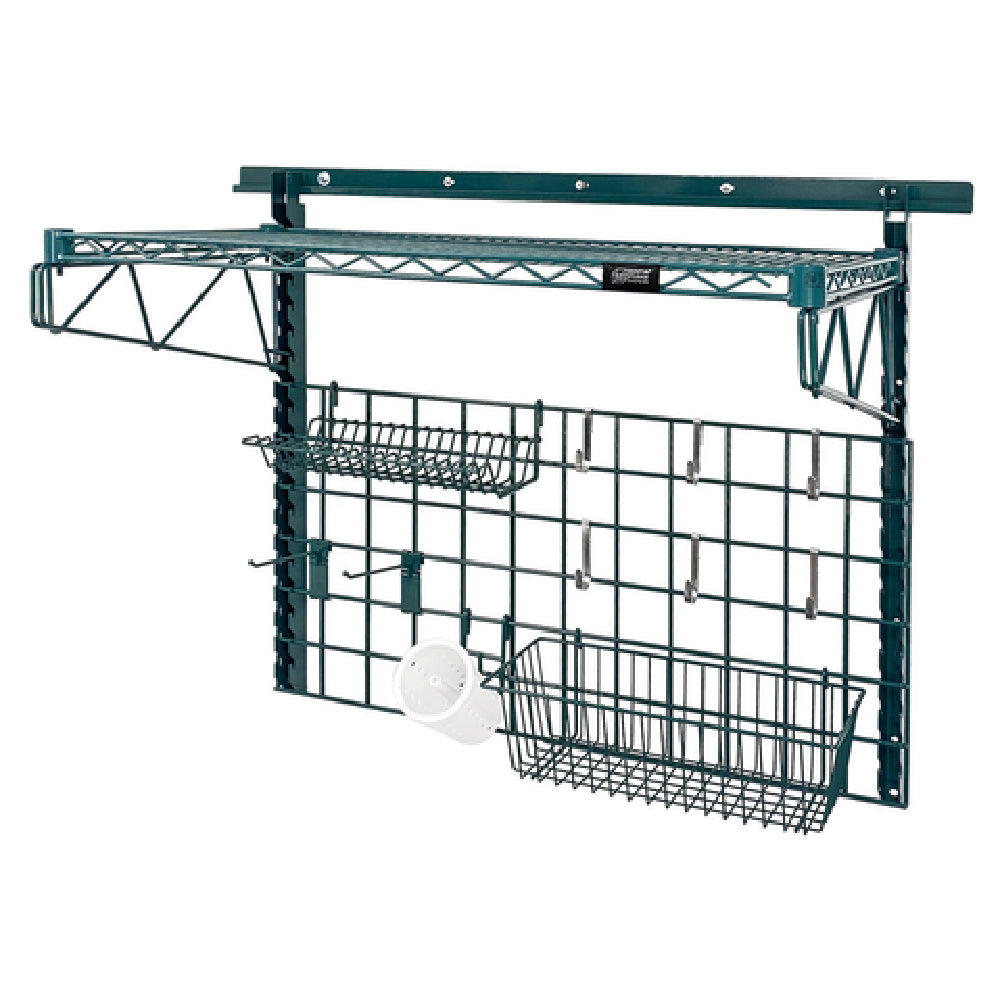 Quantum SGK-401836-2P Store Grid Medium-Duty Kit Includes: (1) 40" Wall Track