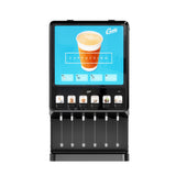 Curtis PCNG63800 | 1360102324 - Premium Cappuccino Next Generation Machine, (6) Station Dispenser With Lift Door And Hot Water