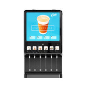 Curtis PCNG63800 | 1360102324 - Premium Cappuccino Next Generation Machine, (6) Station Dispenser With Lift Door And Hot Water