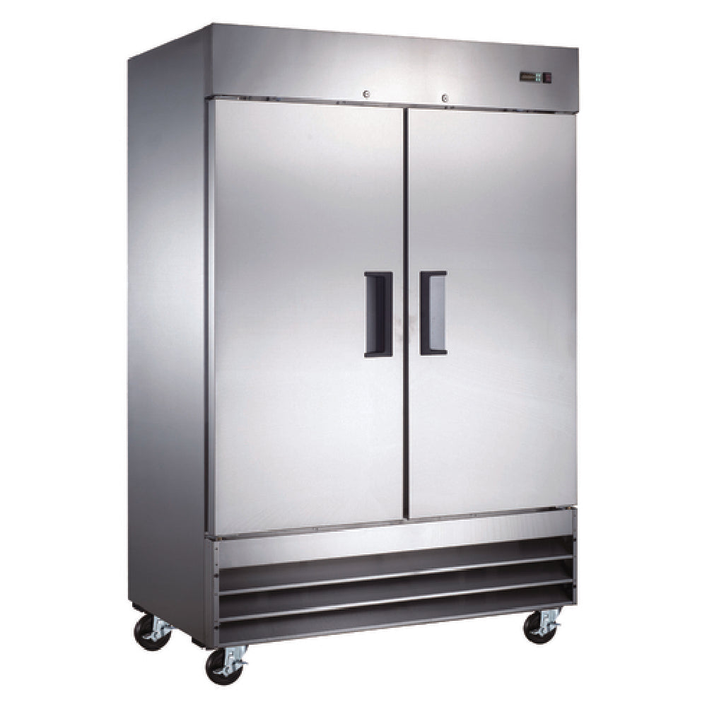 Omcan 50026 (RE-CN-0041-HC) Refrigerator Reach In Two-section