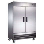 Omcan 50026 (RE-CN-0041-HC) Refrigerator Reach In Two-section