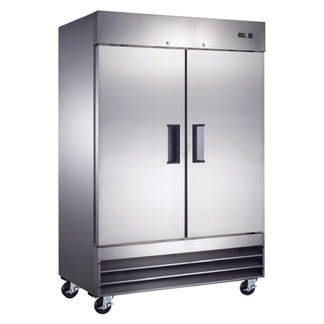 Omcan 50025 (FR-CN-1372-HC) Freezer Reach-in Two-section