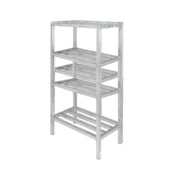 Channel ED2042-4 Dunnage Shelving All-Welded 4 Shelf Style Tubular Style