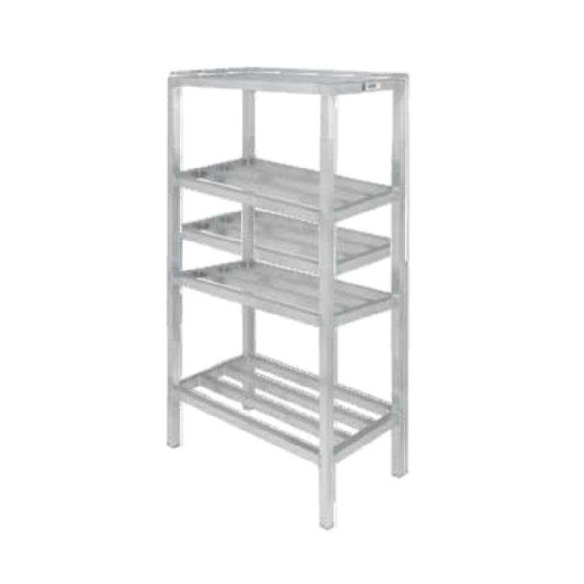 Channel ED2060-4 Dunnage Shelving All-Welded 4 Shelf Style Tubular Style