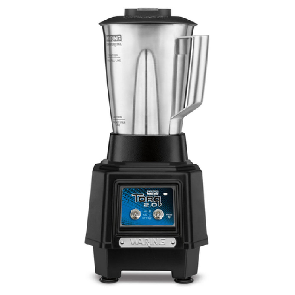 Waring TBB145S4E - (International) TORQ 2.0 Series Blender, 1.4 Liter (48 Oz.) Stainless Steel Container