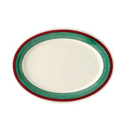 GET Enterprises OP-135-PO Diamond Portofino™ Platter 13-1/2"L X 10-1/4"W Oval