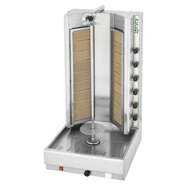 Eurodib DG18V Visvardis Turbo Gyro Machine Gas 198-220 Lbs. Meat Capacity