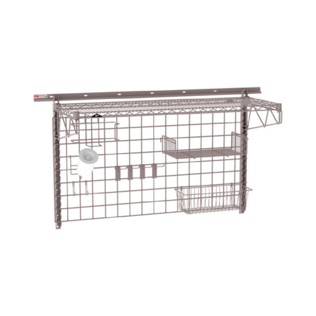 Metro SW-1848K4-30-PREP - SmartWall Complete Kit For Prep, One-shelf, Components Include A Wall Track