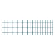 Quantum SG-1860P Store Grid Panel 60"W X 18"H Green Epoxy Antimicrobial Finish