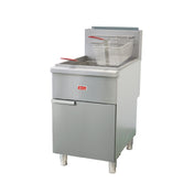 Omcan 48639 (CE-CN-F4D-LP) Fryer LP Gas Floor Model