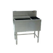 Eagle BCT42L-24 Spec-Bar® Combo Ice Bin/Bottle Unit 42"W X 24"D Insulated Ice Bin 29" X 20" X 10-1/2" Deep