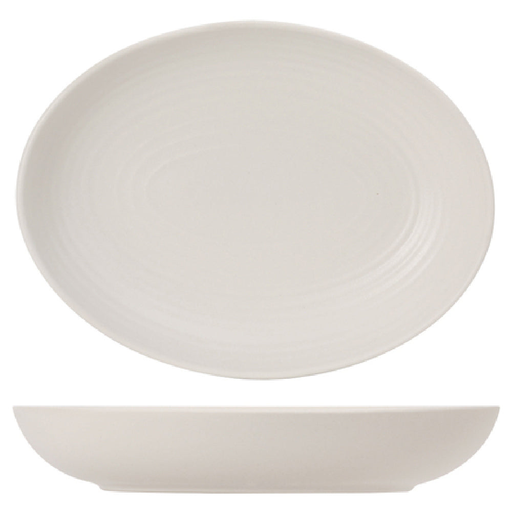 Tuxton VWB-350Y Bowl 35 Oz. 10-3/4" X 8" X 1-7/8"H