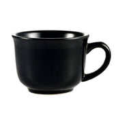 CAC China TG-1-BLK Tango Coffee Cup 7-1/2 Oz. 3-1/2" Dia. X 2-3/4"H