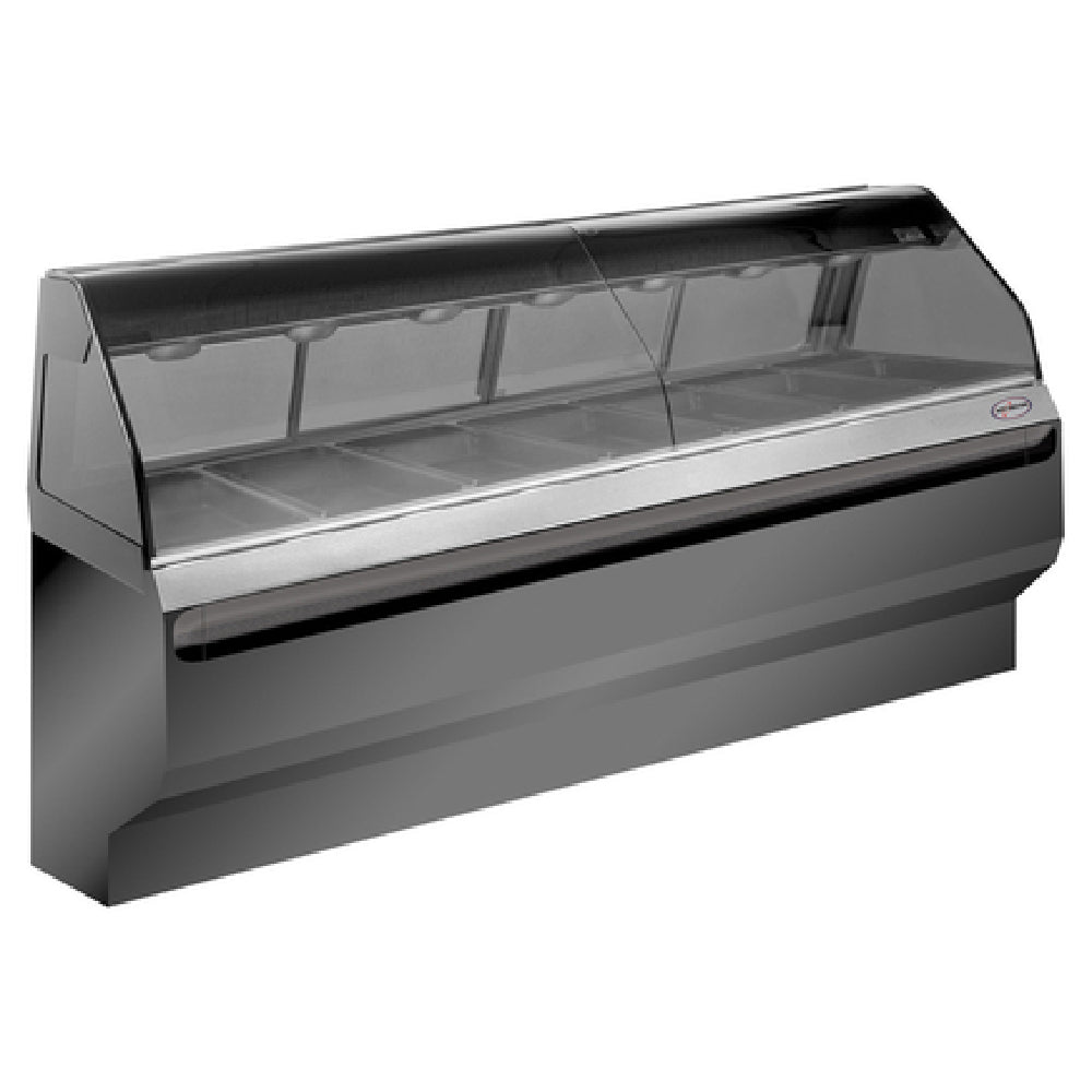 Alto Shaam ED2SYS-96/PL-BLK_208-240/60/1 Halo Heat® Heated Display Case With European Style Base