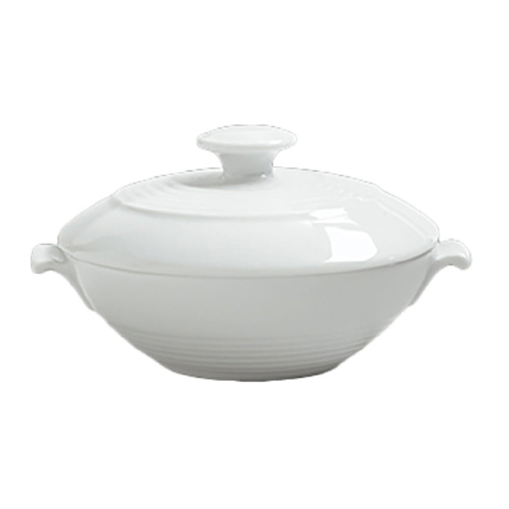 Steelite 6300P032 Medium Low Bowl W/Lid 3.25 Oz 4.625" X 3.875" X 2.75"