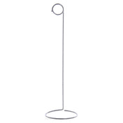Hubert 12349 - Sign Holder, 3" Base Dia. X 10"H, Galvanized Steel Wire (10 Each Per Pack)