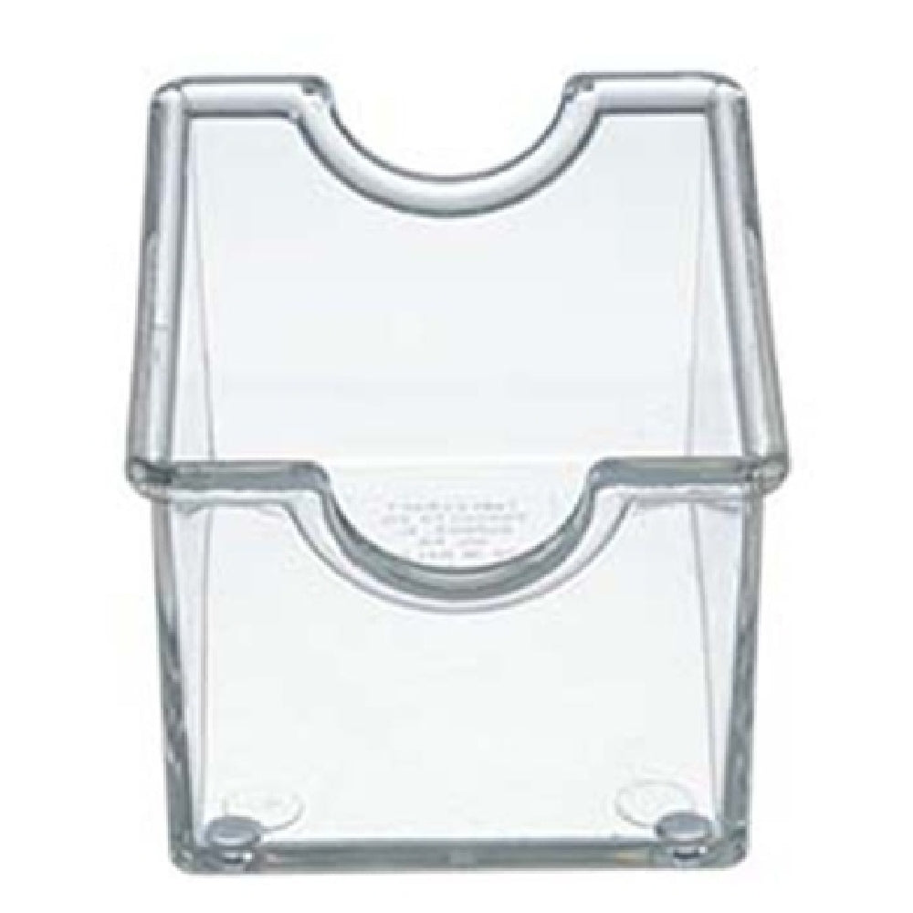 TableCraft Products 10308 - Sugar Packet Holder, 3-1/4" X 2-1/2" X 2", Rectangular