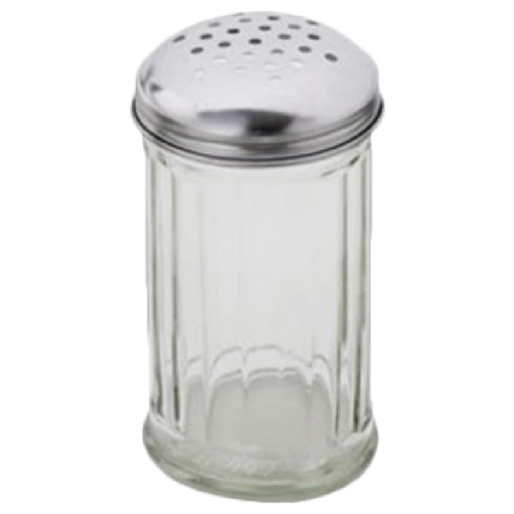 Royal ROY CS 12 G - Cheese Shaker, 12 Oz., Paneled Glass Base