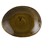 Tuxton GGW-650 Plate 8-3/8" X 6-7/8" X 1-1/2"H Ellipse