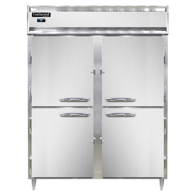 Continental Refrigerator D2RENHD Designer Line Wide Refrigerator Reach-in 57"W