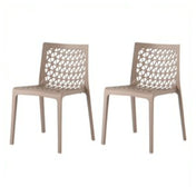 Plantation Prestige Commercial Furniture 2770700-02 Rosemary Side Chair Stackable All Resin