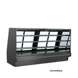 Structural Concepts GHSV1256RLB Fusion® Refrigerated Service Case 148-1/2"W X 43"D X 55-5/8"H