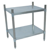 BK Resources VSU3-4324 Dry Storage Shelving Unit 43"W X 24"D X 38"H (2) Adjustable Shelves