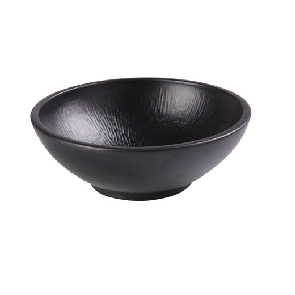 Yanco NB-810 Noble Black Noodle Bowl 64oz. 10-1/4"Dia X 3-1/4"H