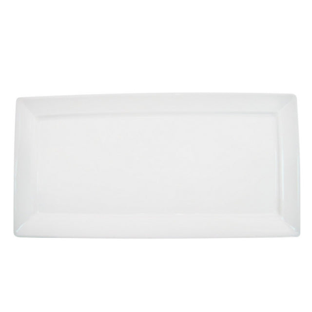 CAC China F-RP41 Paris-French Platter 14"L X 6"W X 3/4"H Rectangular