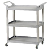 Royal ROY BC 8162 GRY - Bus Cart, 32-7/8” X 16-1/3” X 37-4/5”, 130 Lb. Capacity