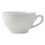 Tuxton ALF-080B Euro Cup 8 Oz. 4-3/4" Dia. X 2-3/8"H