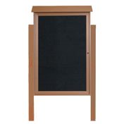 Aarco PLD4832LDPP-5 Message Center 32"W X 48"H Freestanding