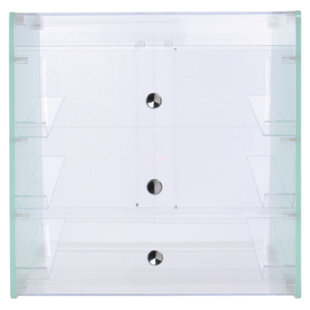 Hubert 58964 - Silver Satin™ Display Case, 19" X 16" X 19"H, Small